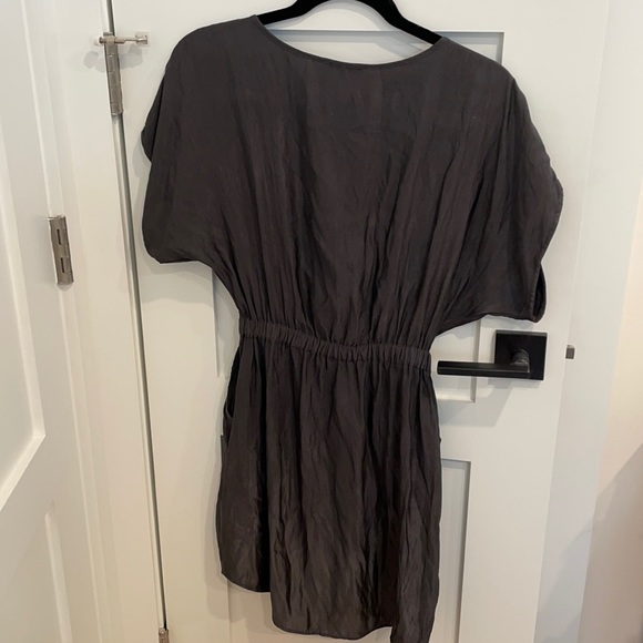 Express Dark Gray Dress w pockets - Size XS - Picture 3 of 5
